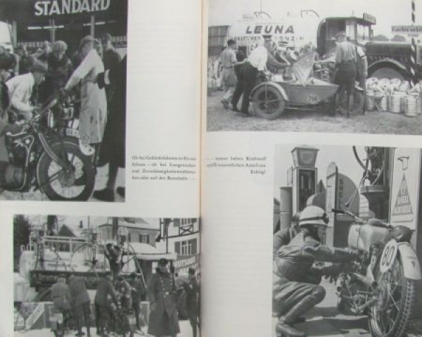 Meurer "Der Kraftfahrtsport im Neuen Deutschland" 1935 Titel by Theo Matejko Motorracing-History (9287)